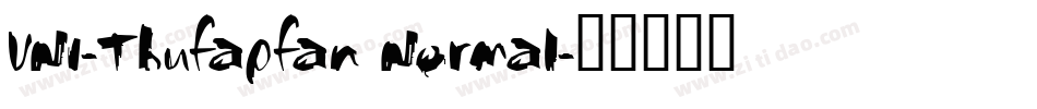 VNI-Thufapfan Normal字体转换